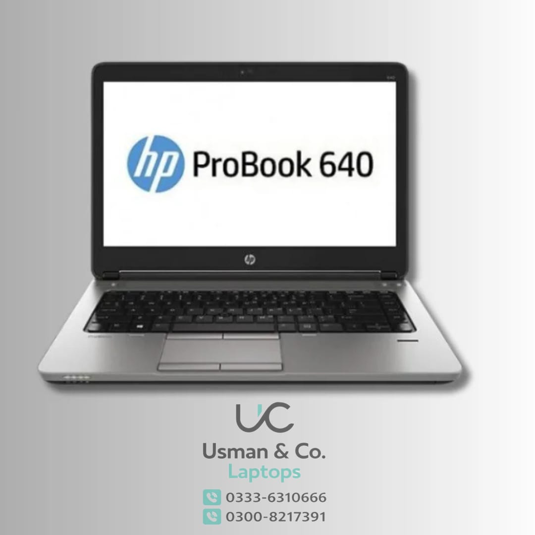 HP Probook 640 G1 Core-I5 4th 8GB RAM 1TB HDD